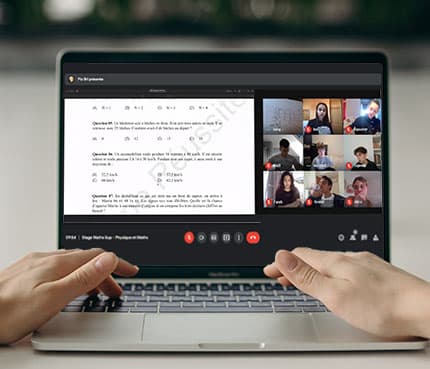 Cours particuliers par webcam